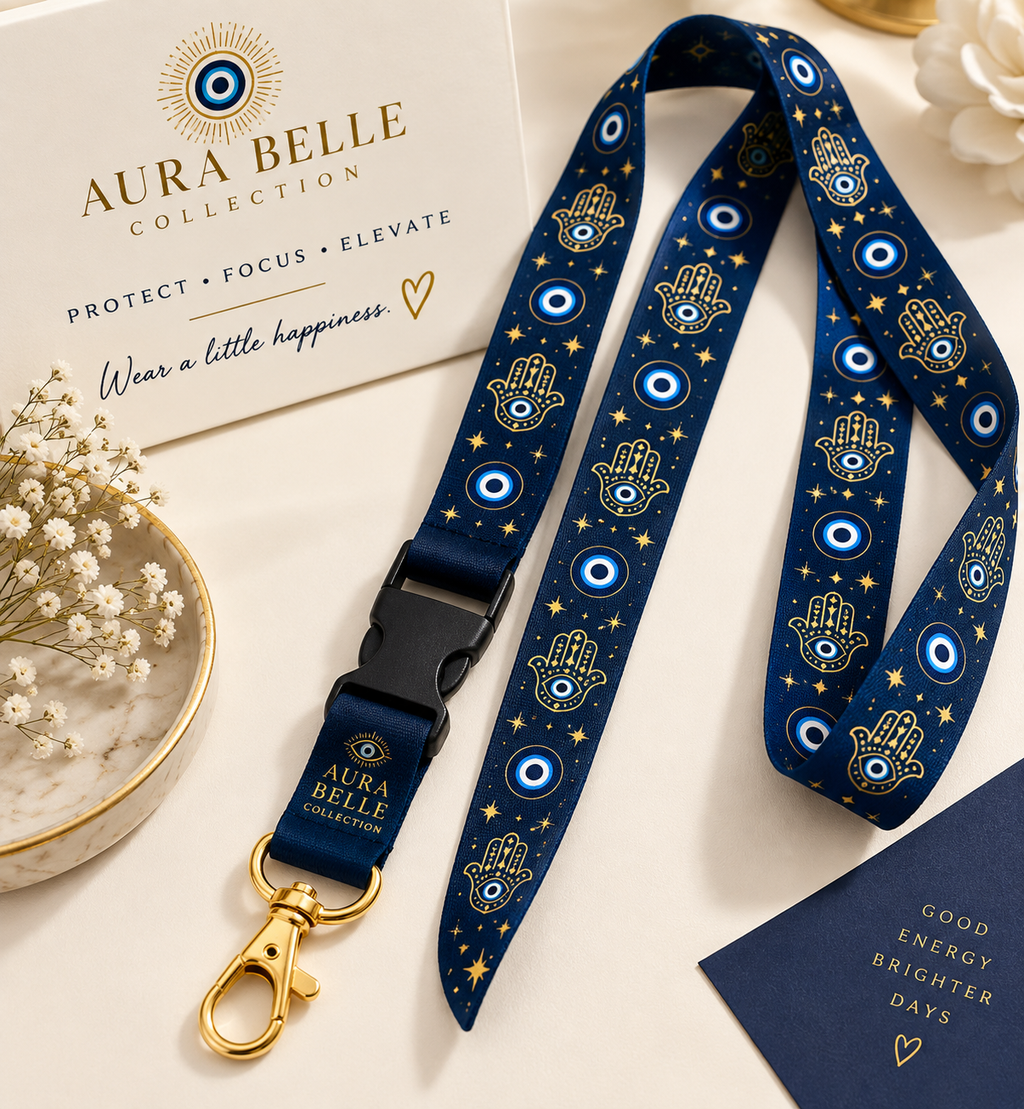 Aura Belle Signature Evil Eye Lanyard